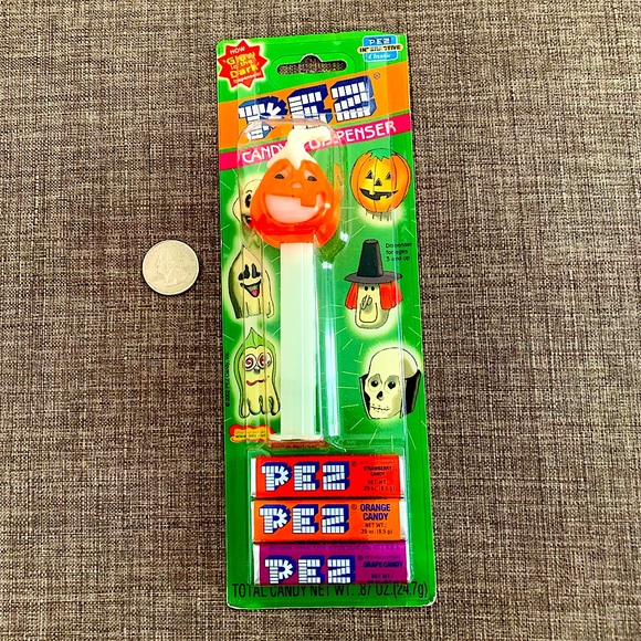 PEZ Toys Halloween Pumpkin 2 Pez Dispenser Poshmark